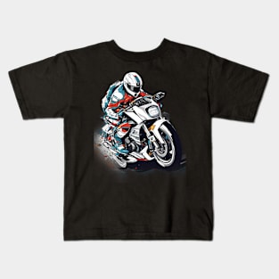 Motorbike Art Kids T-Shirt